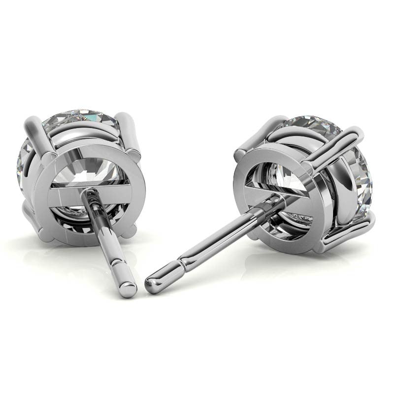 0,50 Karat Laborgezüchtete Diamantohrstecker | G-VS Reinheit | 14K Weiß- oder Gelbgold