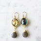 Victoria Ojai Earring in Labradorite