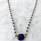 Mrs. Parker Endless Summer Sapphire Necklace in Gold