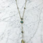 Diana Montecito Necklace in Labradorite with Labradorite Drop