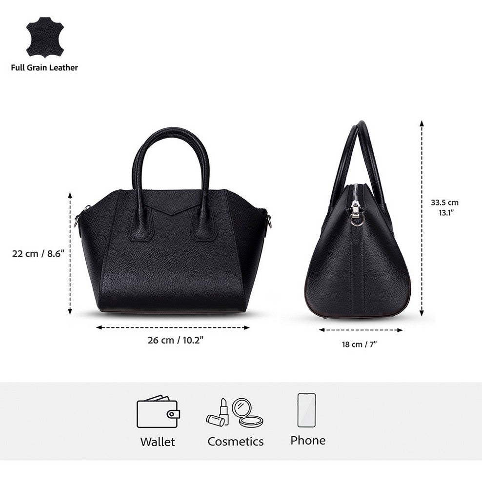 Salinas Genuine Leather Handbag for Women - Medium