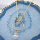 Yuliya Necklace in Moonstone