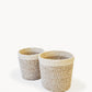 Agora Plant Basket - White