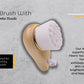Facial Brush with Bamboo Handle