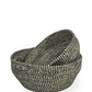 Glitter Bowl - Black (Set of 2)