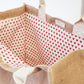 Jute Canvas Gift Bag - Love (L)