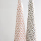 Hand Screen Printed Tea Towel - Set of 2