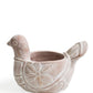 Terracotta Pot - Spotted Dove