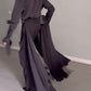 Men's Fashion Hollow Shirt High Waist Pants Suit
