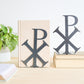 Chi Rho Bookend