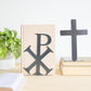 Chi Rho Bookend