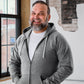 Unisex Heathered Full Zip Hood