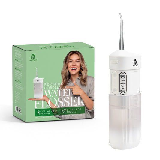 Tragbarer, faltbarer USB-Akku-Wasserflosser