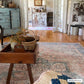 Rosman Distressed Washable Rug Area Rug