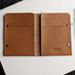 Unstitched Leather Twofold Wallet