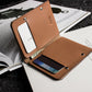 Unstitched Leather Twofold Wallet