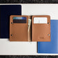Unstitched Leather Twofold Wallet