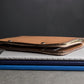 Unstitched Leather Twofold Wallet