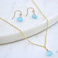 The Bailey Set in Chalcedony