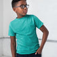 Youth Eco-Triblend Short Sleeve Tee (Fashion Colors)