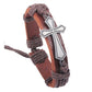 Religious Jewelry Christian I Love Jesus Alloy Leather Bracelet Wholesale Bracelet