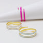 Never Fade Color Swirl Ring