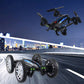 OTRC FY602 Air-Road RC Drone Car 2 in 1 Flying Car 2.4G RC Quadcopter Drone 6-Axis 4CH Helicopter With HD Camera High Speed 4WD