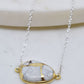 Mrs. Parker Necklace in White Mojave Copper Turquoise