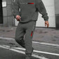 Men's Sweater Sport Pants Suit Printed Fashion