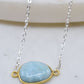 Mrs. Parker Necklace in Larimar