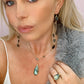 Diana Montecito Necklace in Labradorite with Labradorite Drop