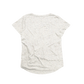 Ladies Eco-Triblend Drop Hem V-Neck Pocket Tee