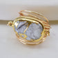 Torrey Ring with White Mojave Copper
