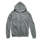 Unisex Heathered Full Zip Hood