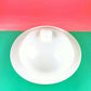 White Lid For Main Course 7" inch | 17.5 Cm
