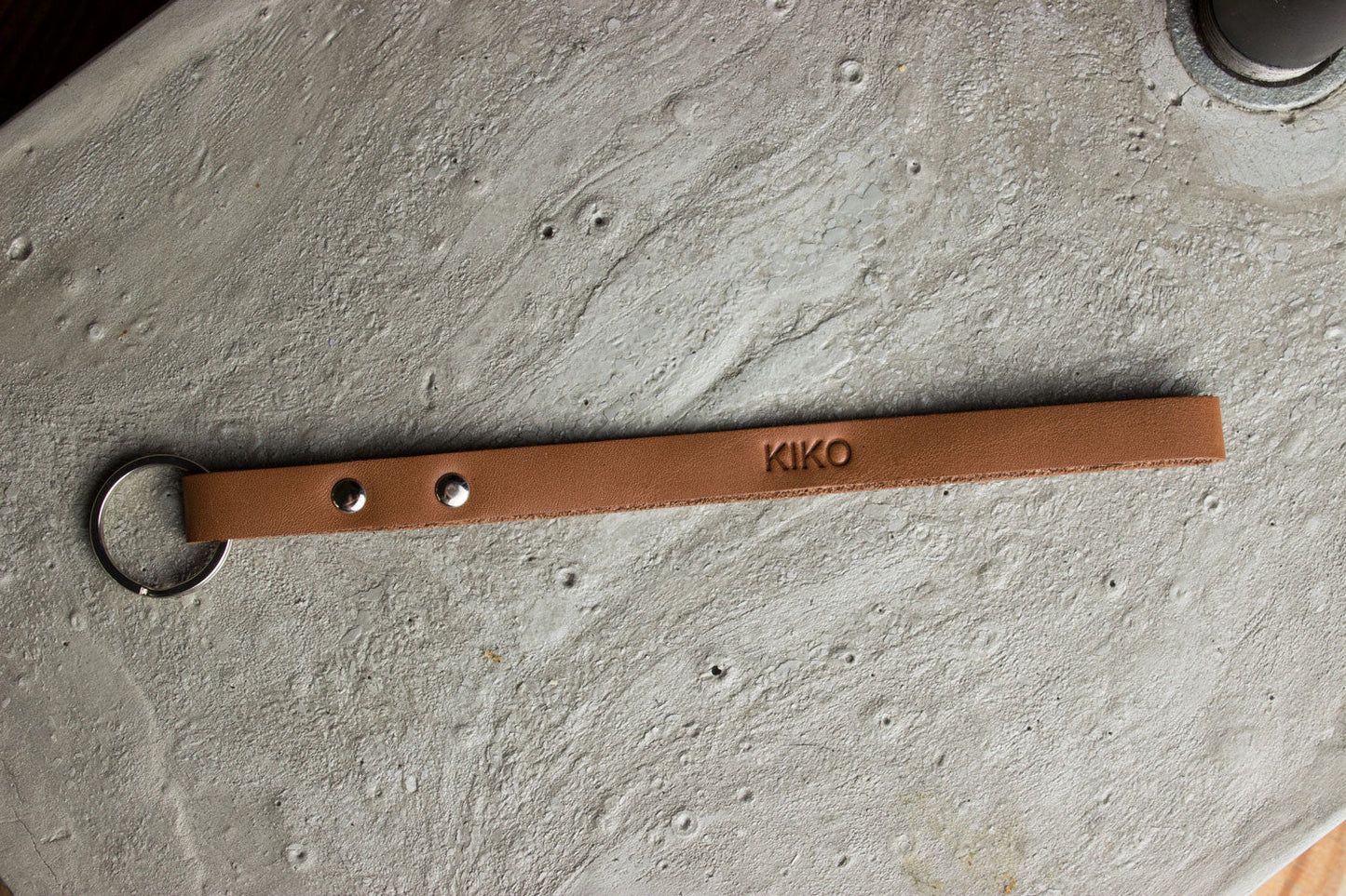 Leather Keychain