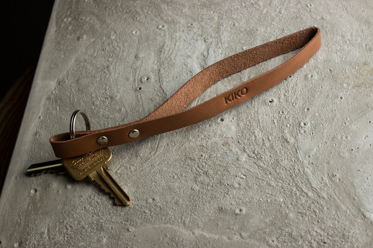 Leather Keychain