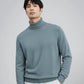 Mens Casual Turtleneck Sweaterthermal Base Layer Knit For Fall And Winter