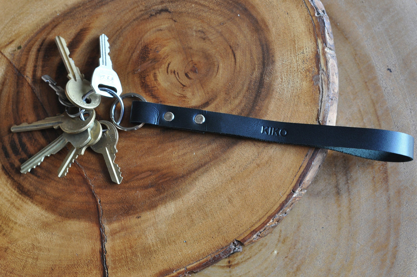 Leather Keychain