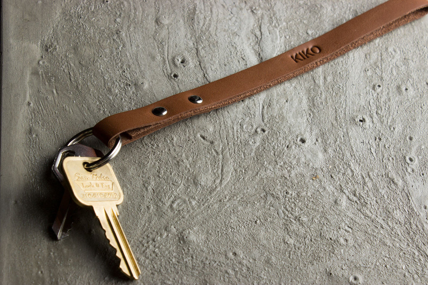 Leather Keychain