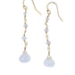 Emmah Earrings in Moonstone