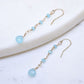 Emmah Earrings in Chalcedony