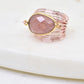 Torrey Ring in Rose Gold with Cherry Quartz