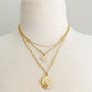 Double Star Layered Necklace