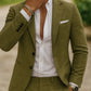 Men's Digital Printing Casual Suit Top Two-piece Pants