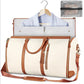 Large Capacity Travel Duffle Bag Women's Handbag Folding Suit Bag Waterproof Clothes Totes