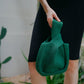 Mackenzie Knit Clutch in Emerald