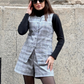 Cotton Tweed Shorts in Grey