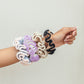 Cotton Crochet Scrunchie Set