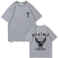 Jesus Faith Over Fear Christian Peace Dove Graphic T-Shirt